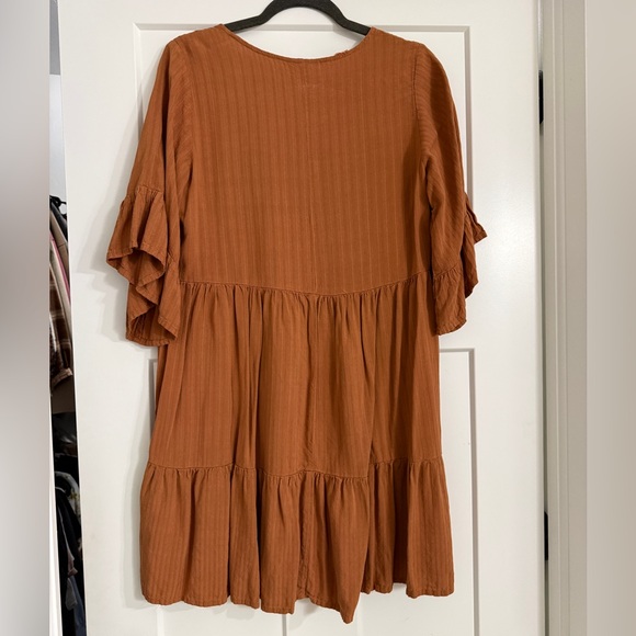 Universal Thread Rust Midi Dress - Picture 3 of 3